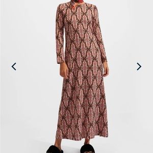 La Double J long sleeve swing dress